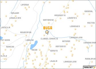 Buga (Colombia) map - nona.net