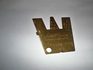 WALBRO DIAPHRAGM "W" CARBURETOR METERING LEVER ADJUST TOOL | eBay