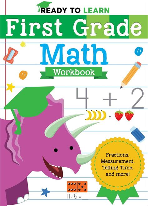 Ready to Learn: First Grade Math Workbook | Book by Editors of Silver ...