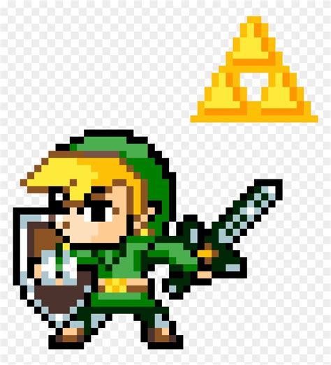 Download Toon Link - Legend Of Zelda Link 8 Bit Clipart Png Download - PikPng