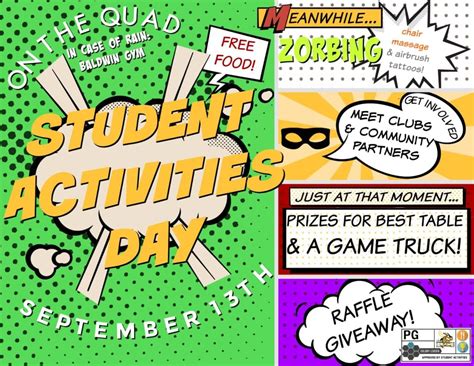 Get involved: Student Activities Day on Sept. 13 | The Buzz