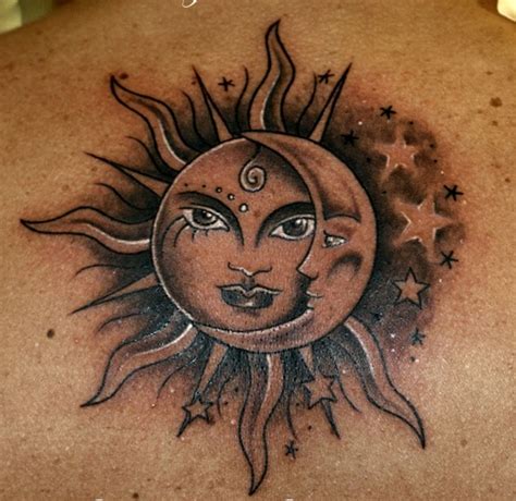 Sun and Moon Tattoos