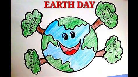 Paling Baru Cartoon Save Mother Earth Drawing - Sky Larking Knits