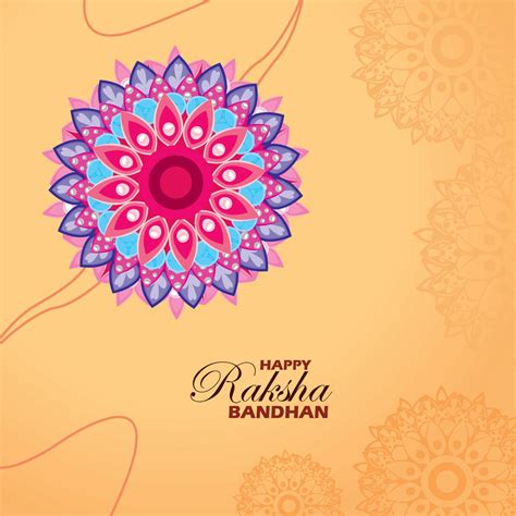 raksha bandhan lettering card 10530827 Vector Art at Vecteezy