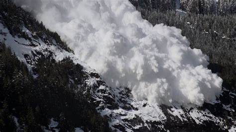 Man vs Snow | 4 Minutes of Terrifying Avalanche Footage - SnowBrains