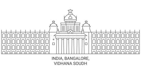 Bangalore Soudha Vidhana Stock Illustrations – 17 Bangalore Soudha ...