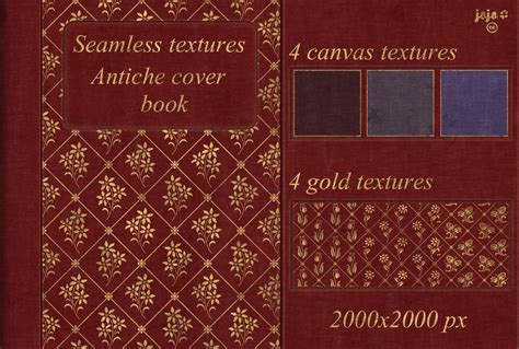 Antiche cover book Seamless textures by jojo-ojoj on DeviantArt