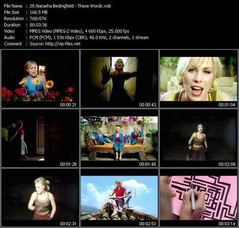 Natasha Bedingfield «These Words» VOB File