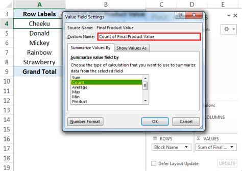 Examples Of Pivot Table In Excel - Exercises With Data & Solutions