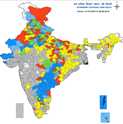 Drought Map Of India