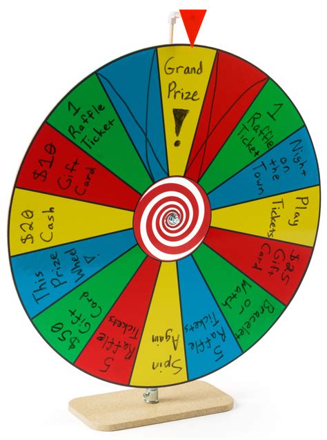 This promotional wheel blends effective marketing and some fun to improve future events with ...