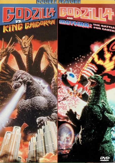 GODZILLA VS KING Ghidorah 1991 / and Mothra The Battle For Middle Earth 1992 OOP EUR 10,61 ...