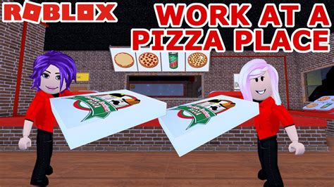 Roblox: Work at a Pizza Place 🍕 / Cashier, Cook, Pizza Boxer, Delivery, & Supplier! - YouTube