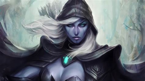 #4523513 Drow Ranger, video games, fantasy art, Dota 2, fantasy girl ...