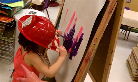 Play-Based Classroom: Painting With Hats