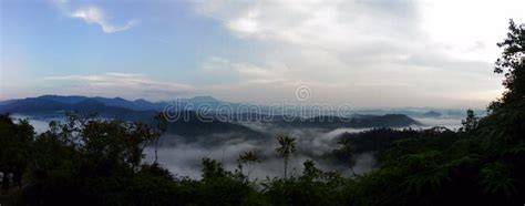 Sungai Lembing Mountain Top View Sunrise Stock Photo - Image of sungai ...