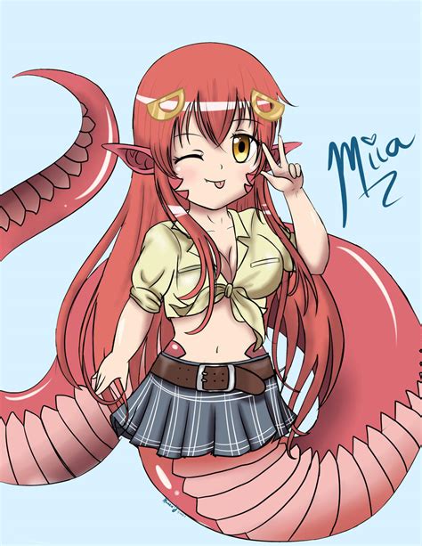 Miia- Monster Musume by AliceUchiha13 on DeviantArt