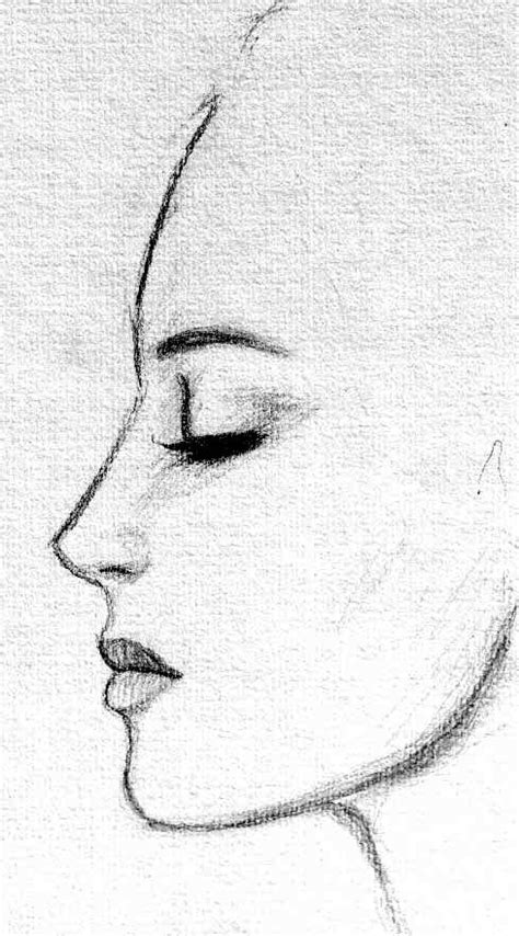 profile face by dashinvaine on deviantART | Sketches, Drawing people, Art inspiration