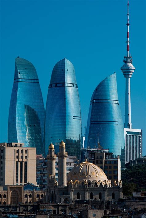 Baku Flame Towers - HOK