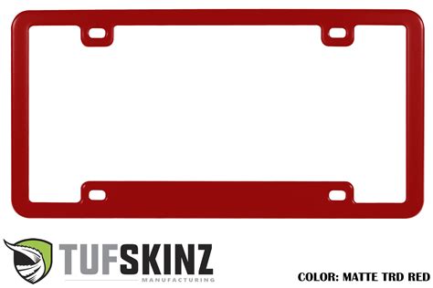 License Plate Frame — Tufskinz.com