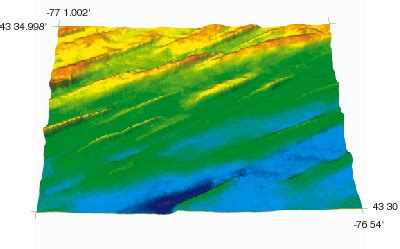 Bathymetry of Lake Ontario | NCEI