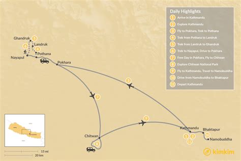 Ghandruk & Chitwan - 11 Days | kimkim