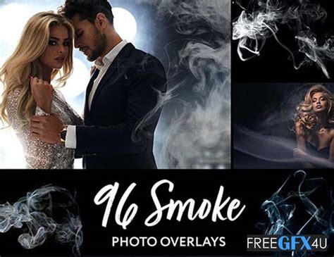 96 Realistic Smoke Photoshop Overlays Pack Free Download - FreeGFX4u