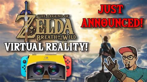 Legend Of Zelda VR Announced For Nintendo Switch! Free Update To Breath Of The Wild! - YouTube