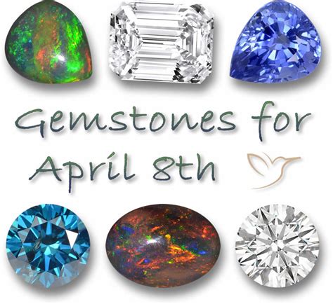 What is the gemstone for April 8th? Find out here