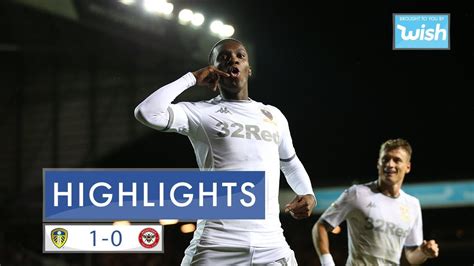 Highlights: Leeds United 1-0 Brentford | EFL Championship - YouTube