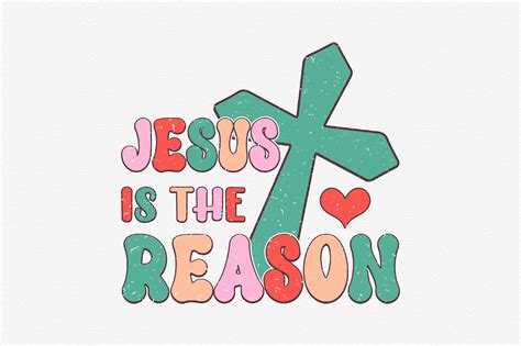 Jesus is the Reason PNG Graphic by Creative Art · Creative Fabrica