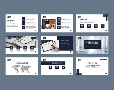 Law Firm PowerPoint Presentation Template