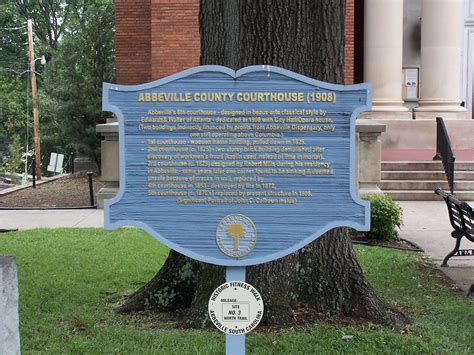 Abbeville County Courthouse Historical Sign | Abbeville Squa… | Flickr