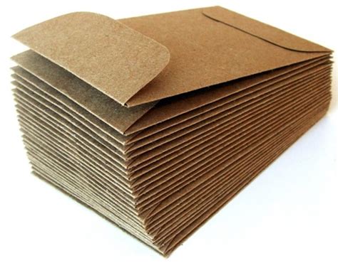 Qoo10 - Brown Kraft Envelope : Stationery & Supplies