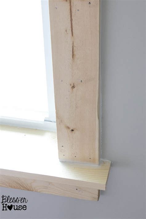 DIY Window Trim - The Easy Way