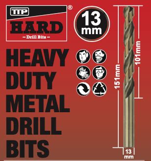 13mm drill bit - 13mm metal drill bit - 13mm cobalt drill bit