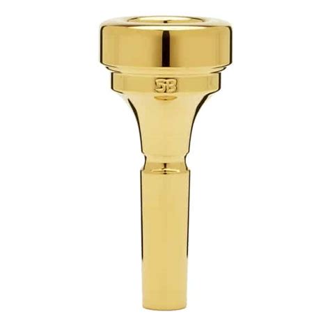 Classic Cornet Mouthpiece – Gold Plated 5B – Brass-Fix UK