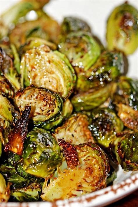 Roasted Brussels Sprouts with Balsamic Vinegar | Veggie dishes, Recipes ...