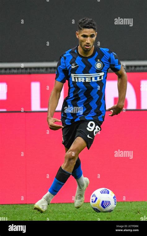 Achraf Hakimi (Inter) during FC Internazionale vs Pisa, Soccer Test ...