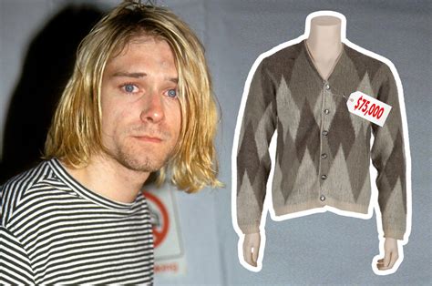 Kurt Cobain's sweater fetches $75K at auction