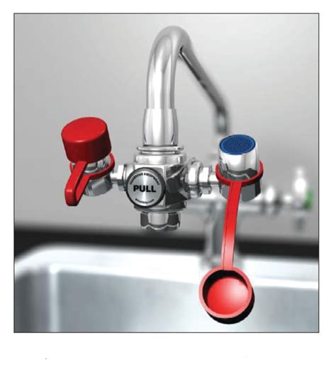 Fisherbrand EyeSafe Faucet-Mounted Eyewash Faucet-mounted:Facility Safety | Fisher Scientific