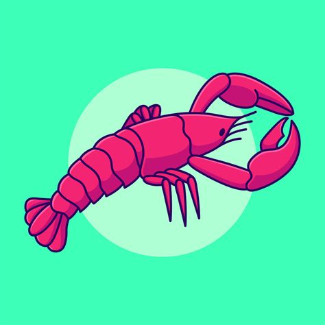 cute lobster drawing vector cartoon illustration 11886753 Vector Art at Vecteezy