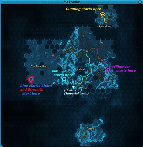 SWTOR Republic Datacrons » Tatooine Datacron Guide (Republic)