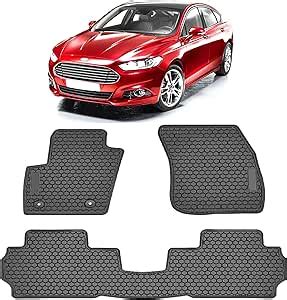 Amazon.com: TeddyTT Floor Mats Compatible with Ford Fusion 2013 2014 ...