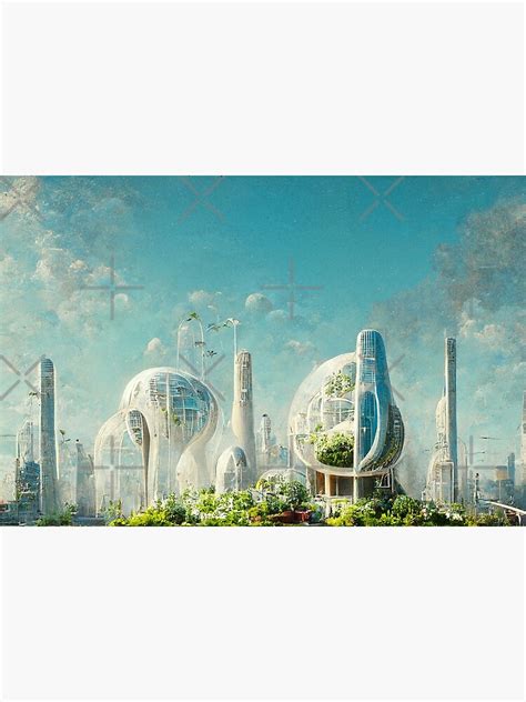 "Modern Institute City of the Future - Futuristic Utopia Sustainability ...