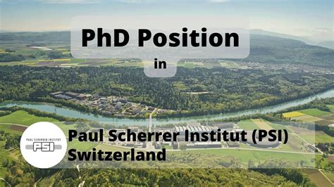 Paul Scherrer Institute PhD Vacancies - nViews Career