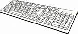 Computer Keyboard Coloring Pages To Print Sketch Page sketch template