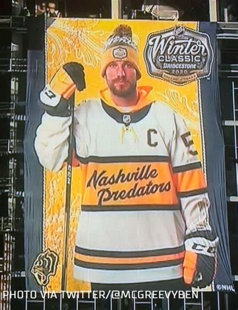 Preds Honour Nashville Hockey History with 2020 Winter Classic Uniform ...