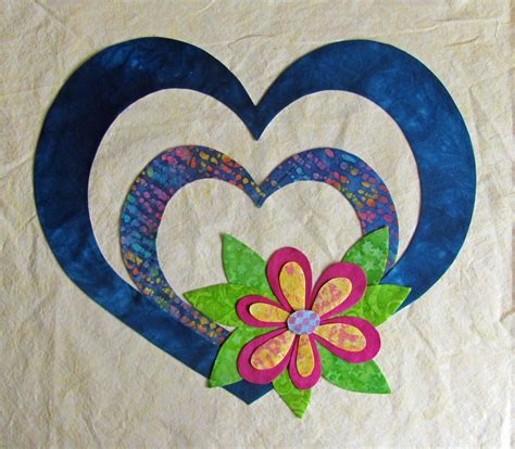 Love in Bloom Free Applique Pattern Begins | Crazy quilts patterns ...