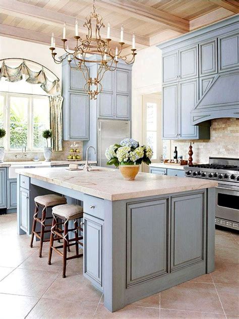 25 Inviting Blue Kitchen Cabinets to Have